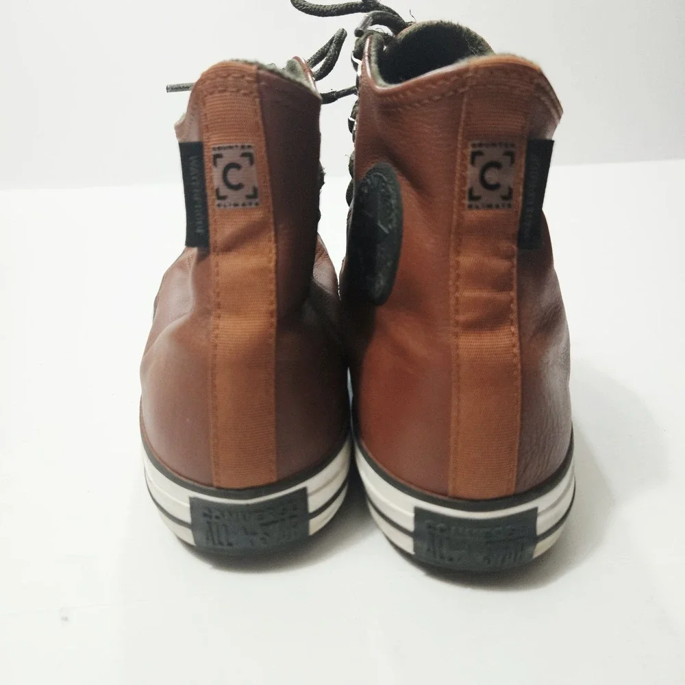 Converse Chuck Taylor All Star Counter Climate Waterproof Leather Brown Size 10